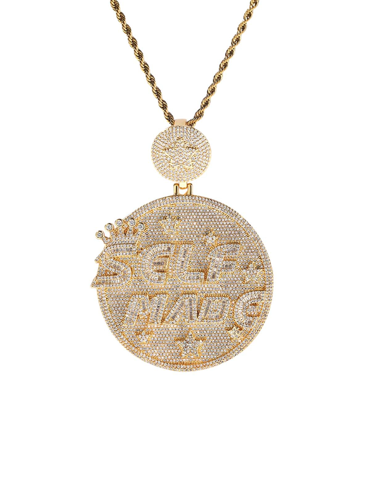 SELFMADE Letter Pendant Necklace 