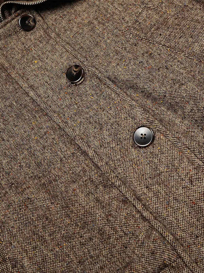 Stylish Bomber Jacket with Faux Fur Collar - Perfect for Casual and Outdoor Wear 