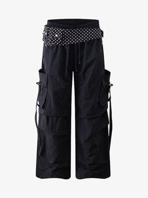Thesupermade Street Detachable Multi-pocket Work Pants 
