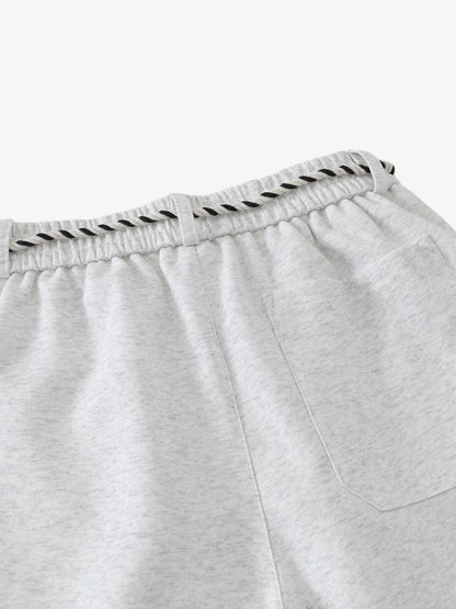 Plaid Patchwork Sweatpants