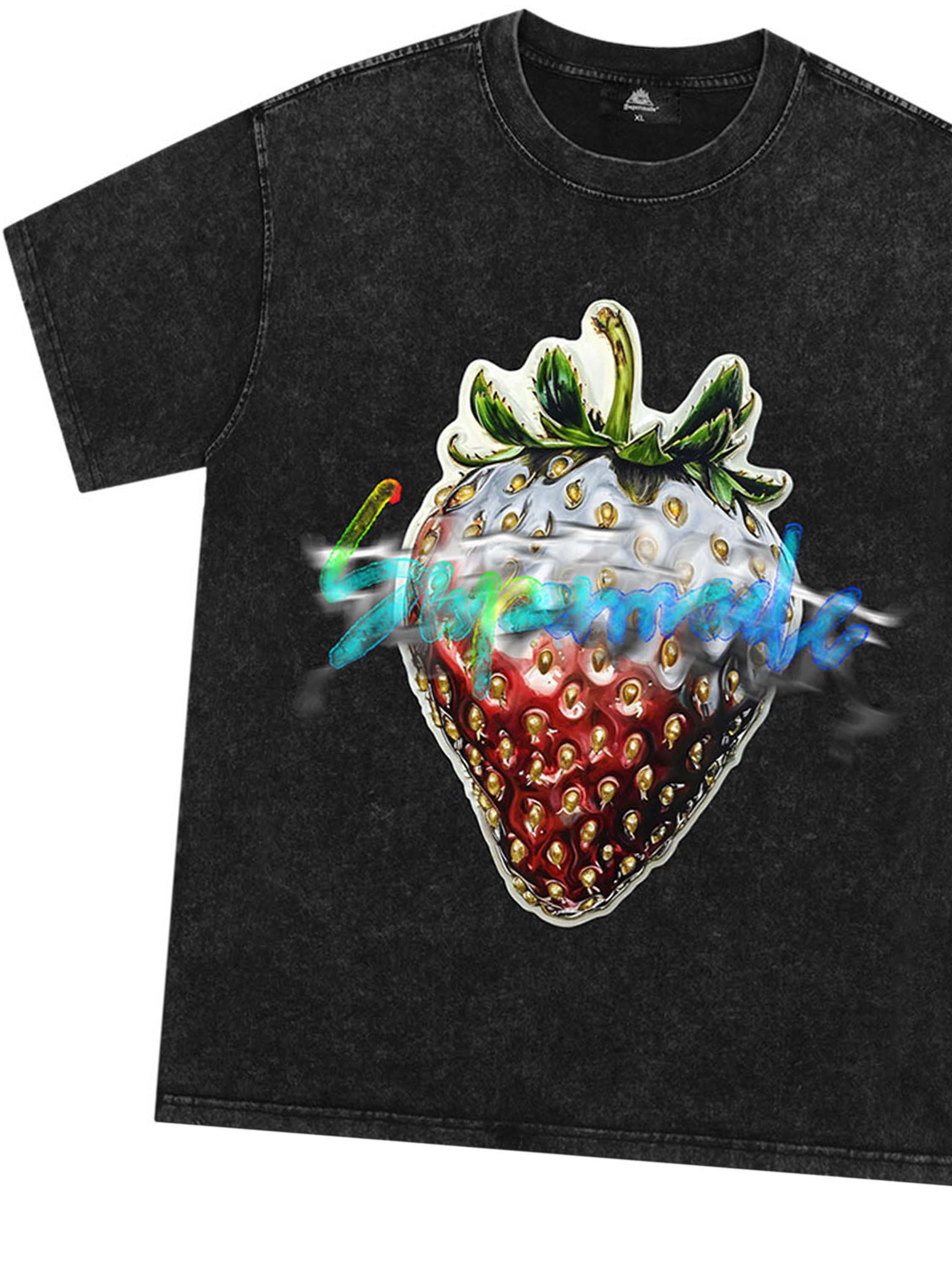 Thesupermade Street Metallic Strawberry Phantom T-shirt 
