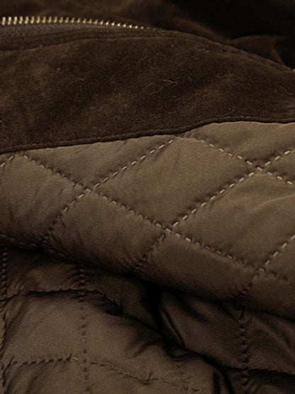 Stylish Bomber Jacket with Faux Fur Collar for Men and Women - Perfect for Casual Wear 