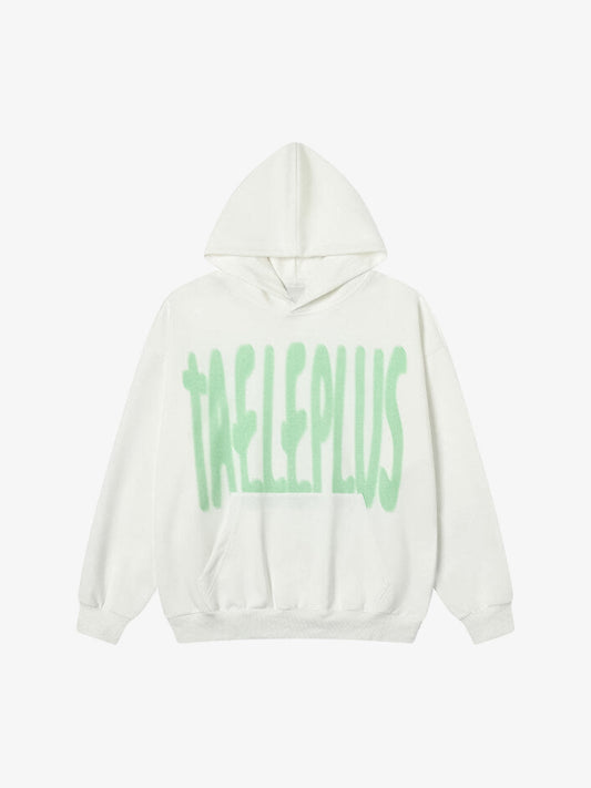 Street Graffiti Letter Print Hoodie 