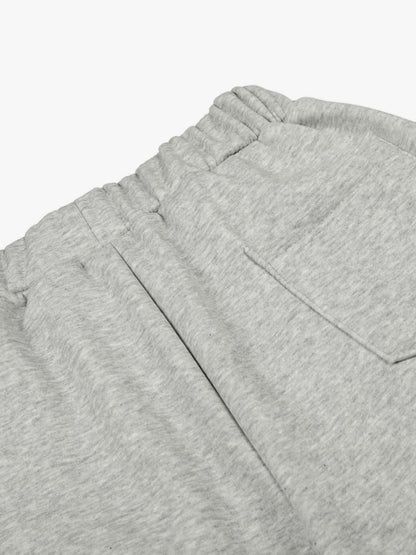 Star Patch Wide Leg Drawstring Sweatpants