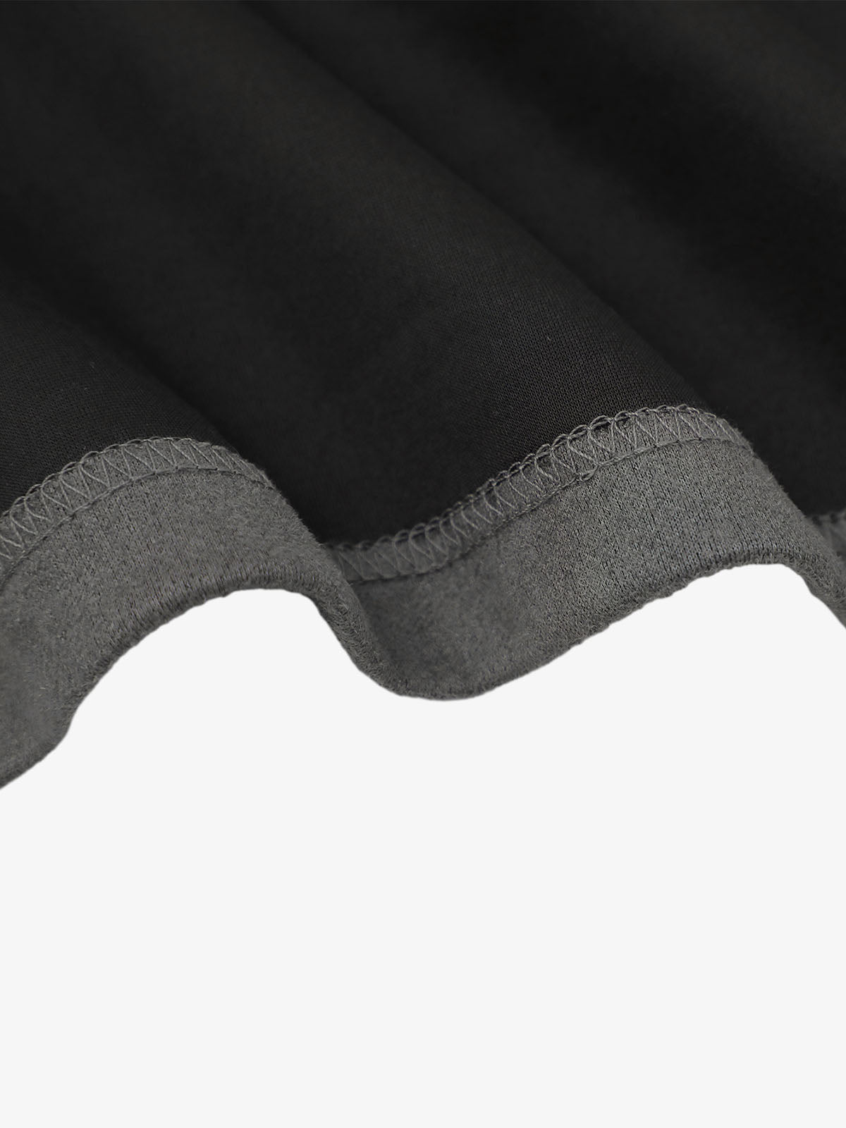 Reflective Striped Suede Tee