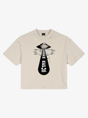 Maglietta corta con grafica UFO