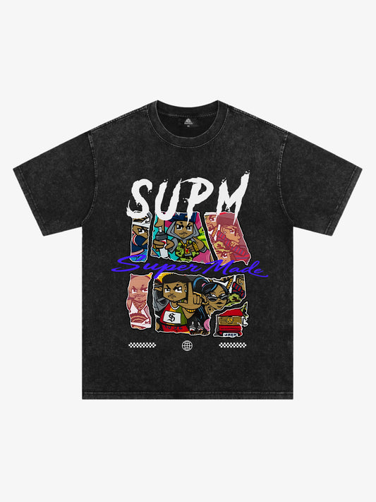 Street figures Bold Graphic T-Shirt 
