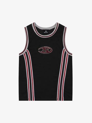 Color Block Webbing Vest