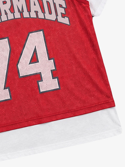 Layered Paneled Basketball Jersey