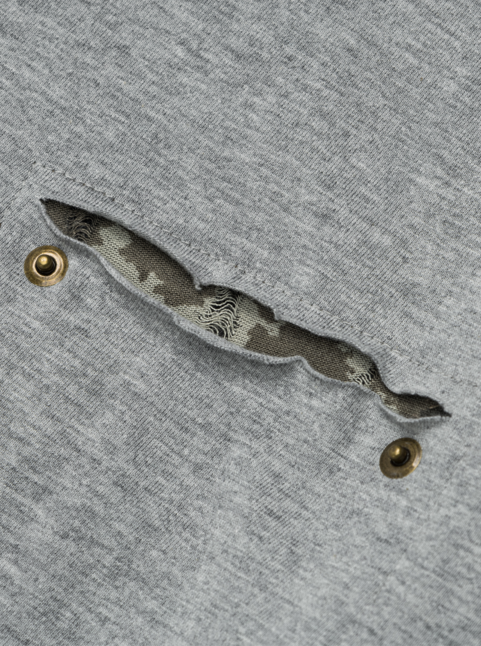Camo Layered Long Sleeve Tee