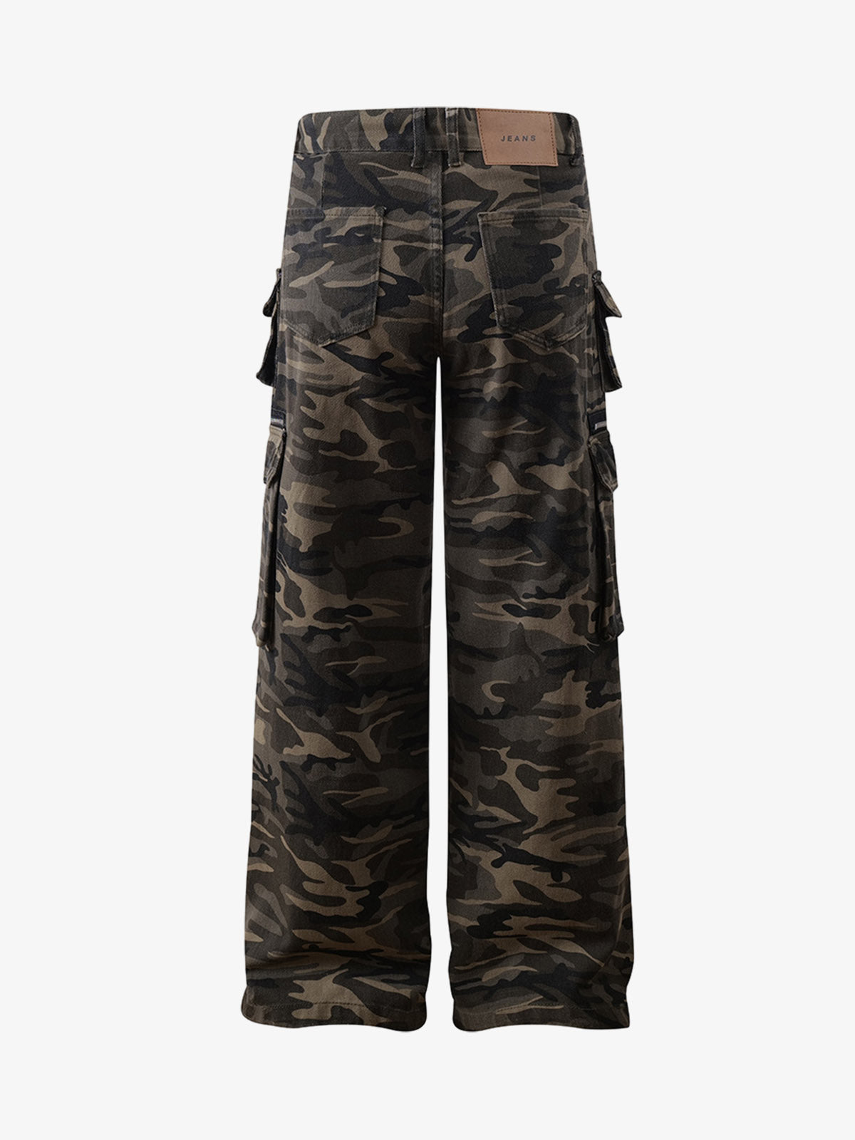Camouflage Cargo Pants for Men - Stylish and Functional Design with Multiple Pockets 