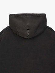 Tactical Vest Graphic Washed Boxy Hoodie