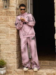 Supermade Vintage Distressed Size 3 Stand Collar Tracksuit 