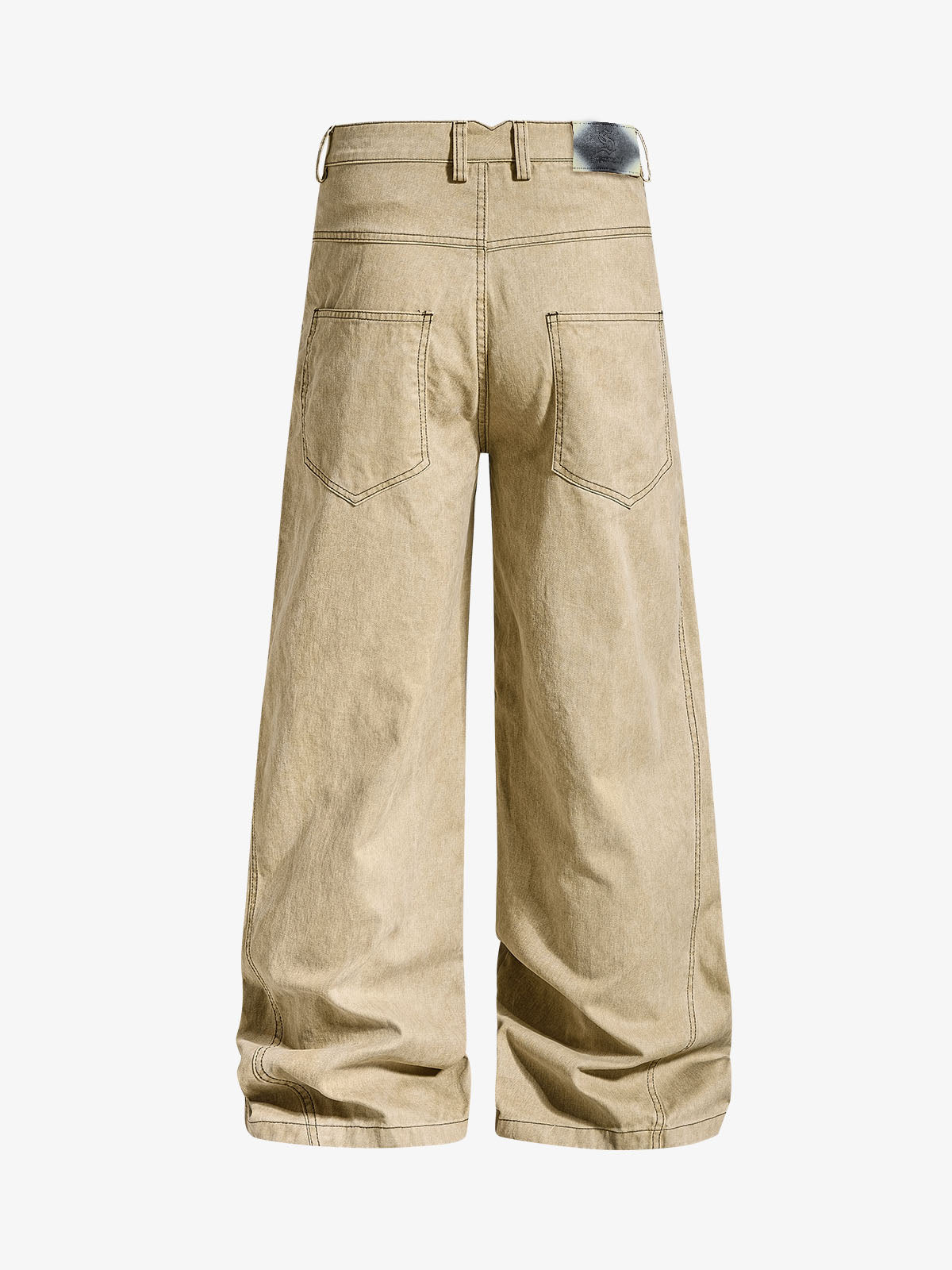 Military Button Baggy Cargo Pants