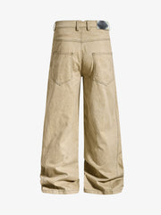 Military Button Baggy Cargo Pants