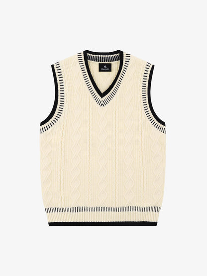 Street Retro Knit Pullover Sweater