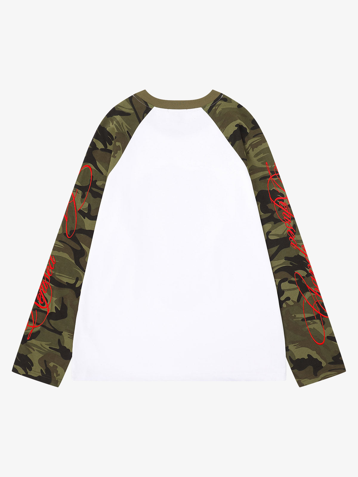 Langarmshirt mit Camouflage-Motiv