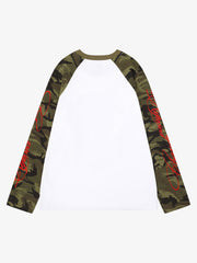 Langarmshirt mit Camouflage-Motiv