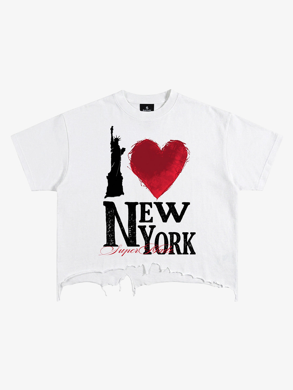 Graphic Distressed Tee