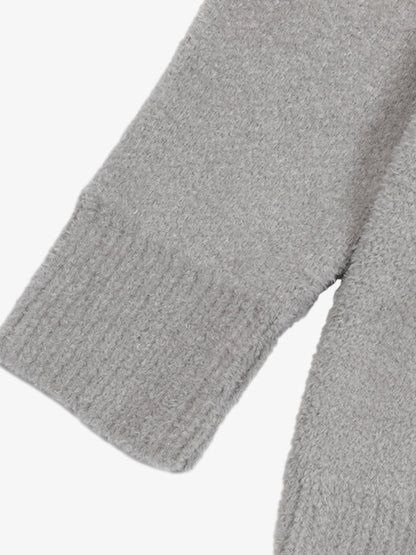 Embroidered Letter Knit Sweater 