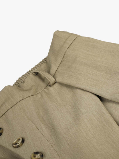 Pleated Suit Pants