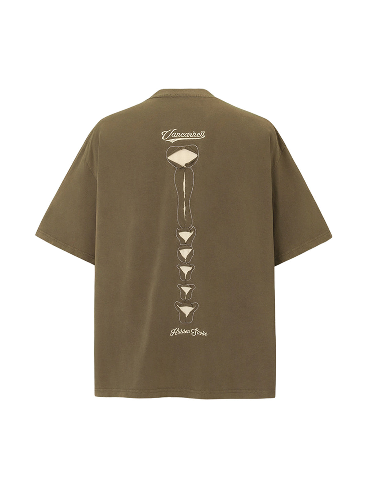 Skeleton Design Print Oversized T-Shirt