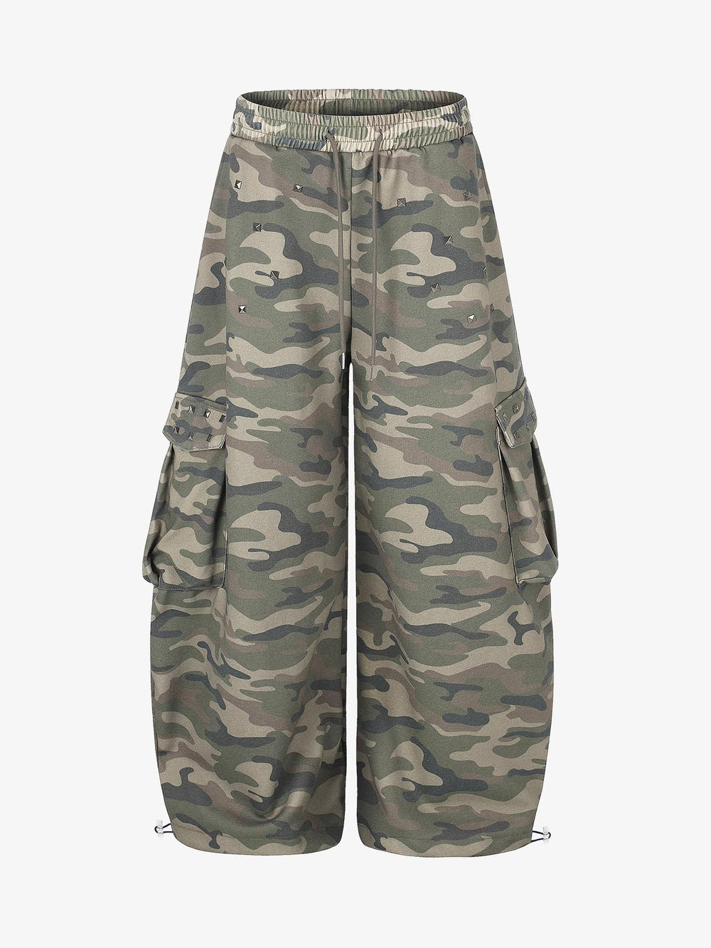 Camo Studded Detail Sweatpants