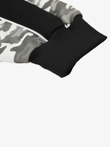 Camo Print Patchwork Set