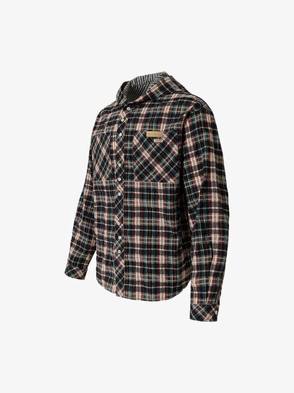 Classic Plaid Button-Up Shirt for Men - Perfect for Casual and Outdoor Adventures 
