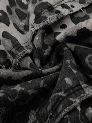 Leopardenmuster-Cropped-Hose