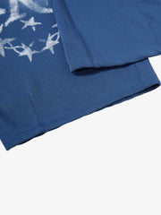 Distressed Graphic Drawstring Sweatpants