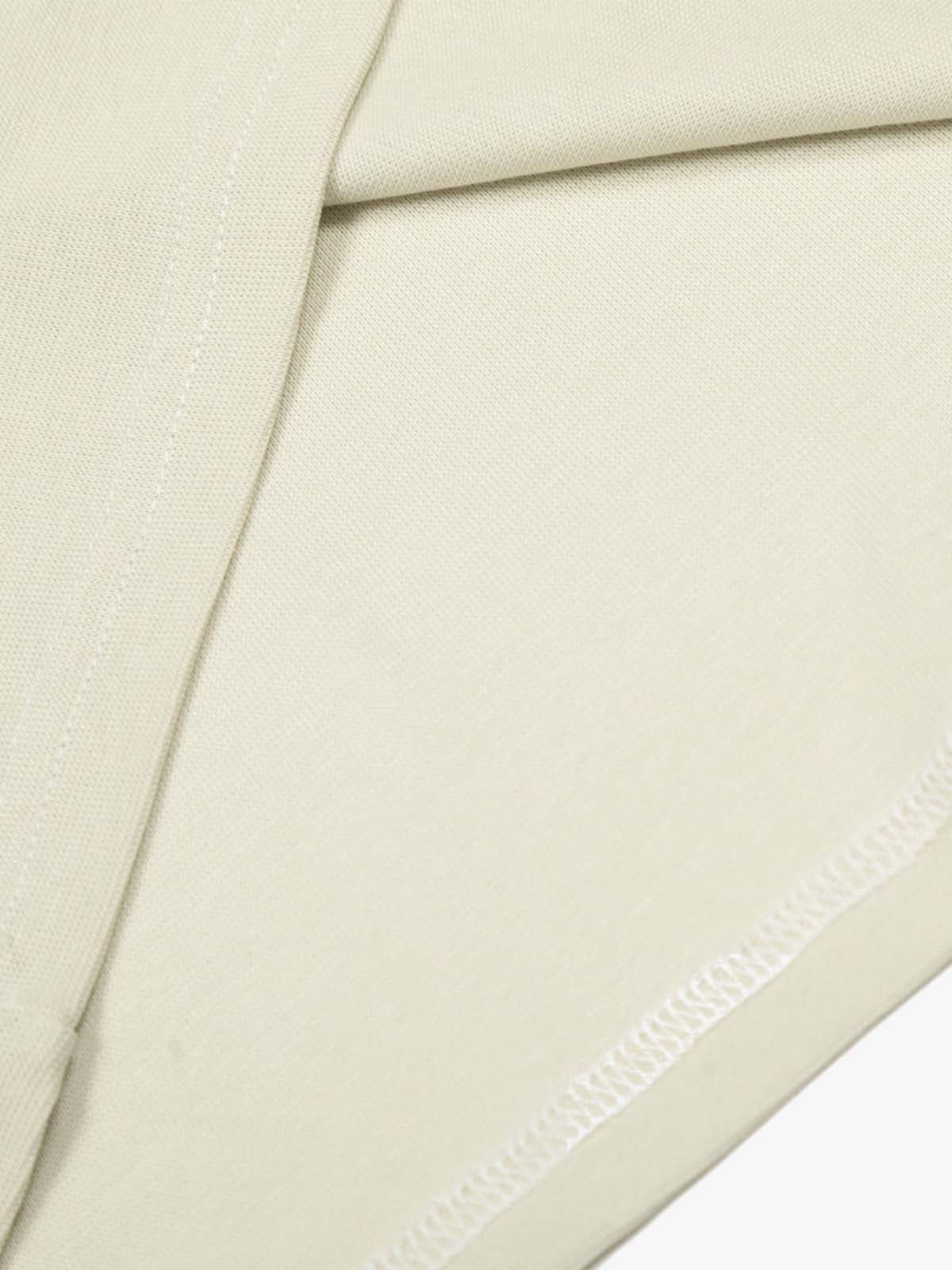 Cotton Long Sleeve Henley Shirt with Supermade Graphic Print 