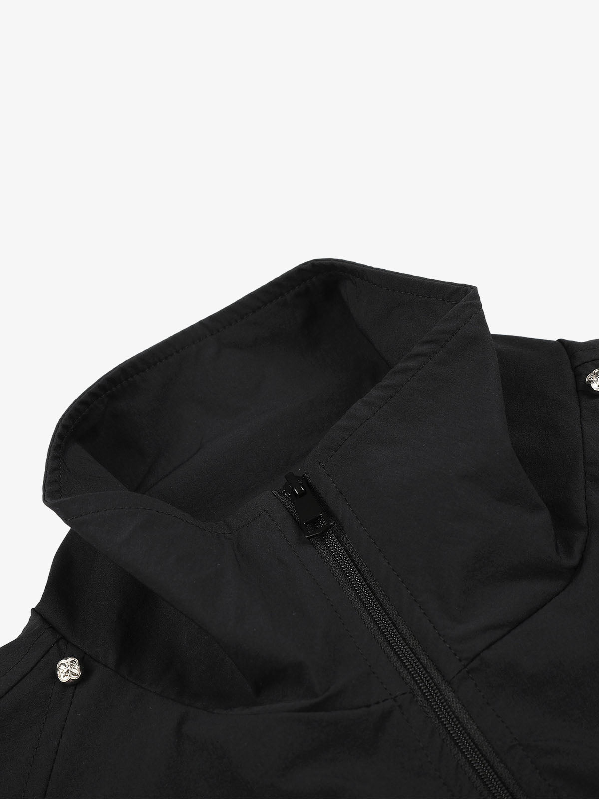 Pegasus Embroidered Stand-Collar Zip Jacket