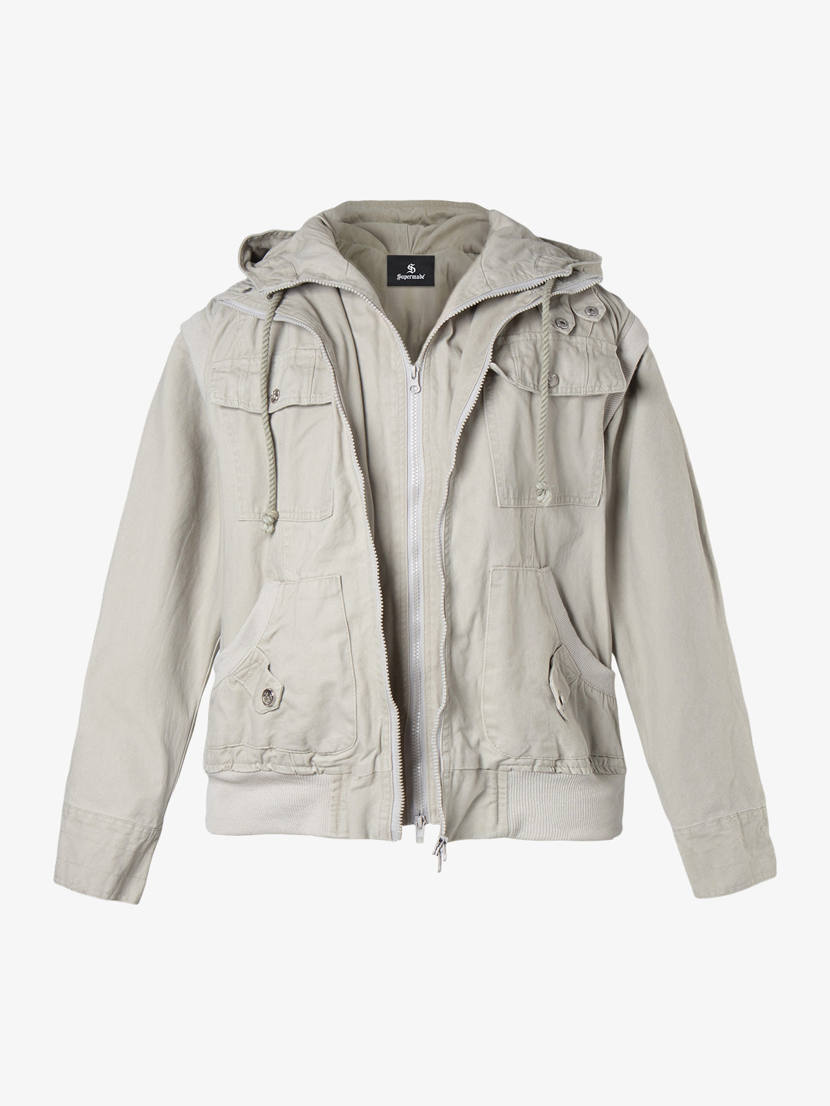 Heavyweight Multi-Pocket Workwear Vest Jacket