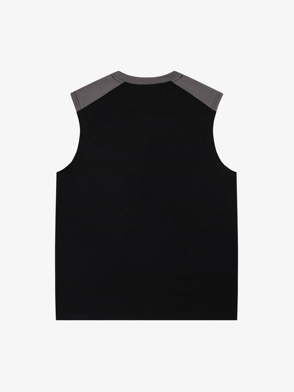 Color-Block Digital Print Sports Vest