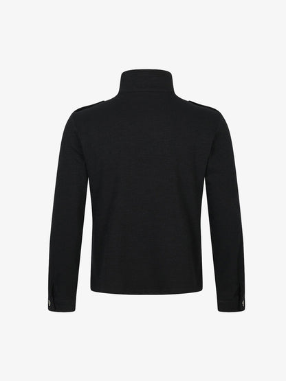 Ribbed Zip Base Layer