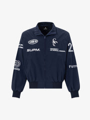 Bomberjacke mit Rennsportmotiv
