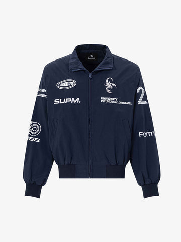 Racing Graphic Bomber Jacket