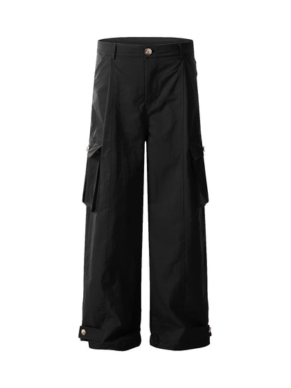 Deconstructed Multi-Pocket Cargo Pants 