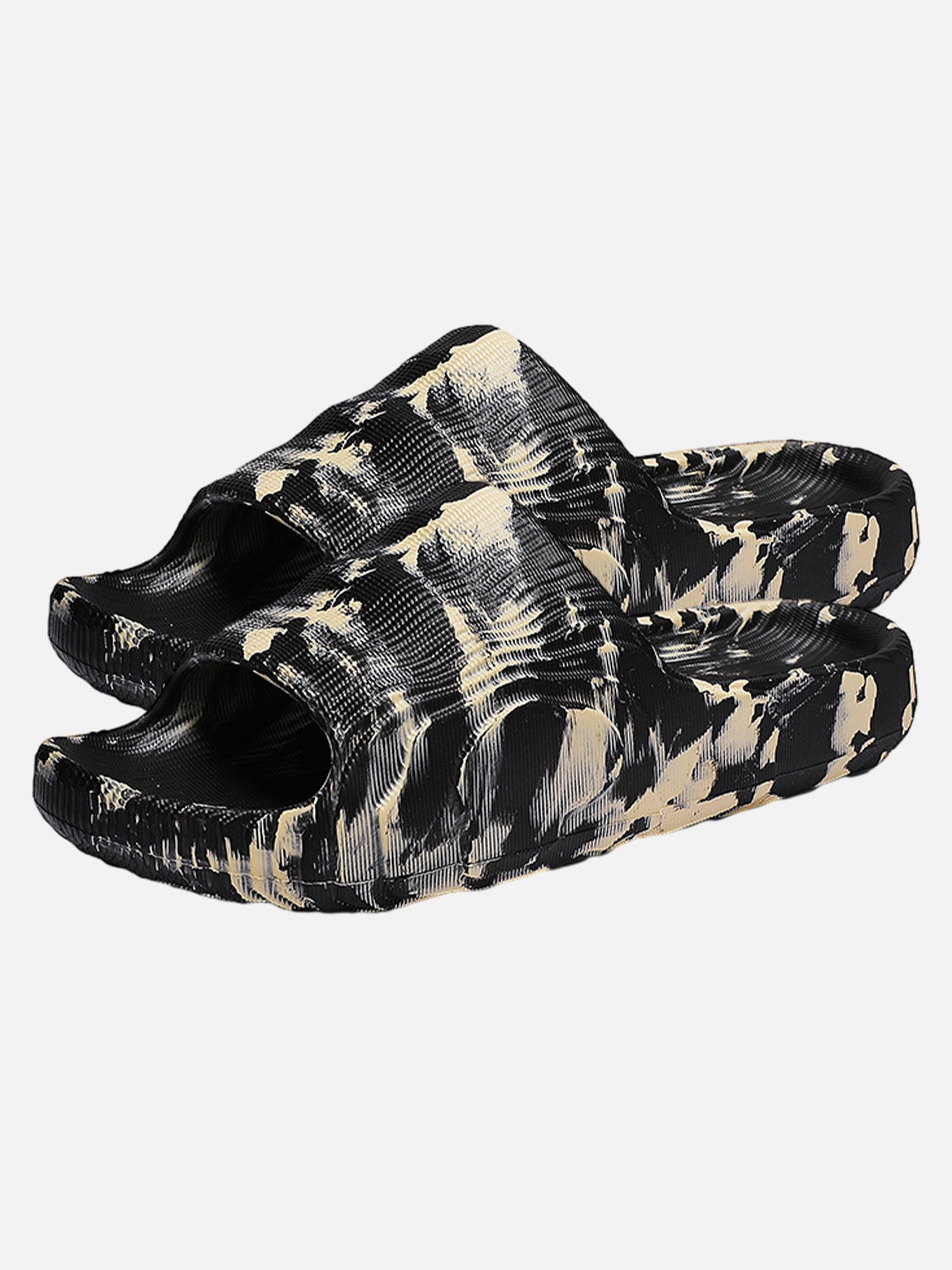 Fashionable Camouflage Graffiti Outdoor Slippers