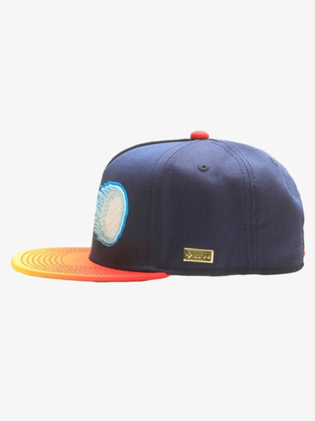 Casquette de baseball à blocs de couleur brodée graphique