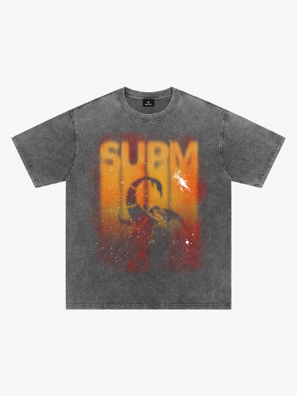 Washed Scorpion Spray Graphic T-Shirt 