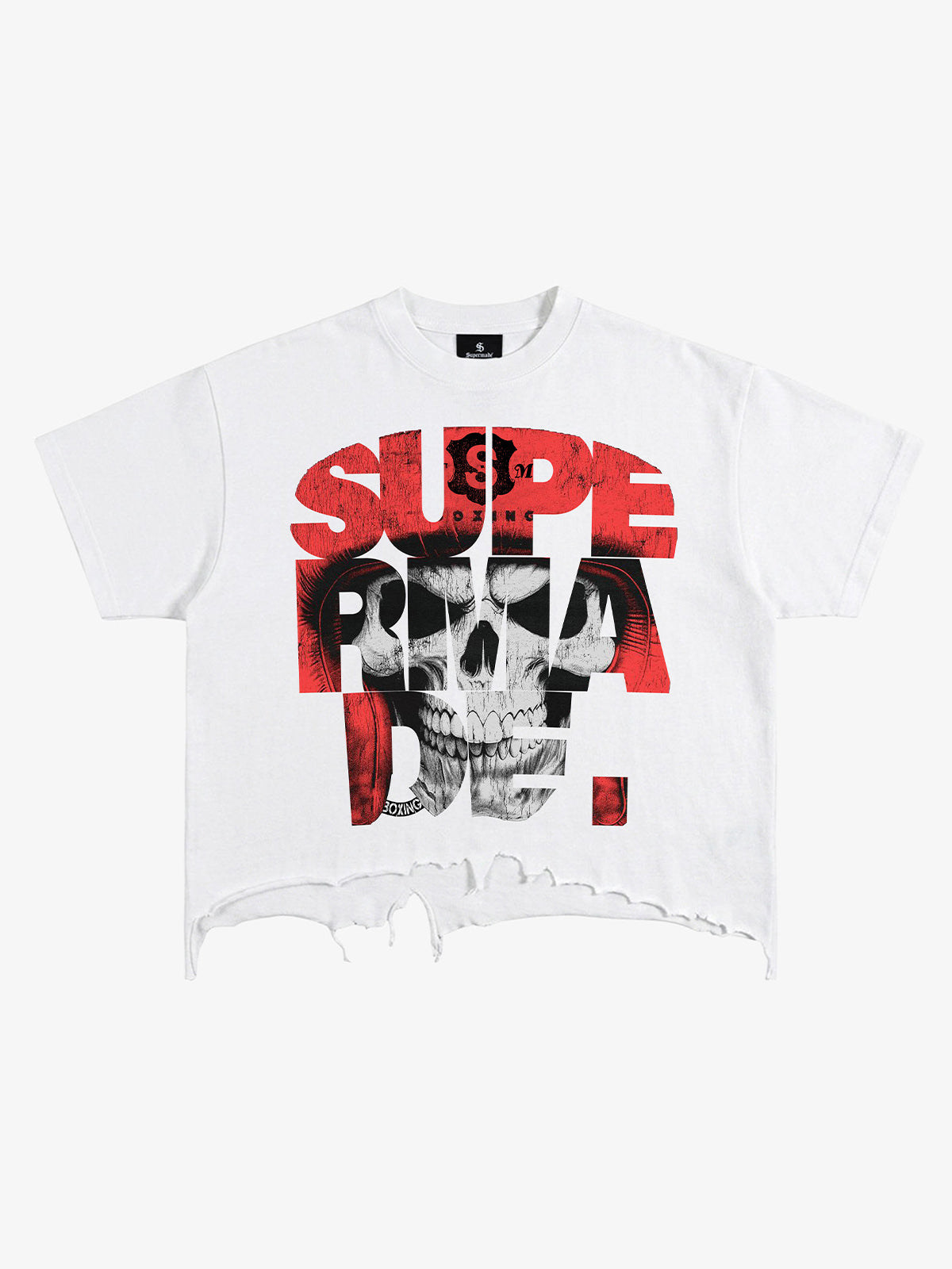Vintage Gothic Skull Graphic T-Shirt