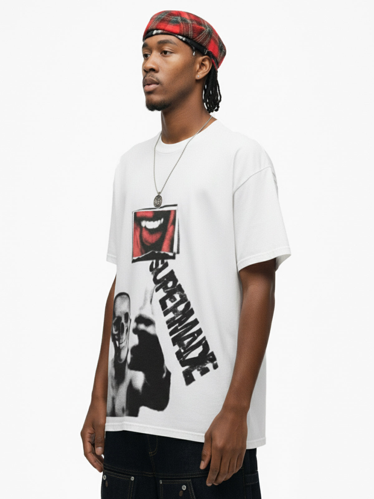 Skull Graphic Gothic Print T-Shirt