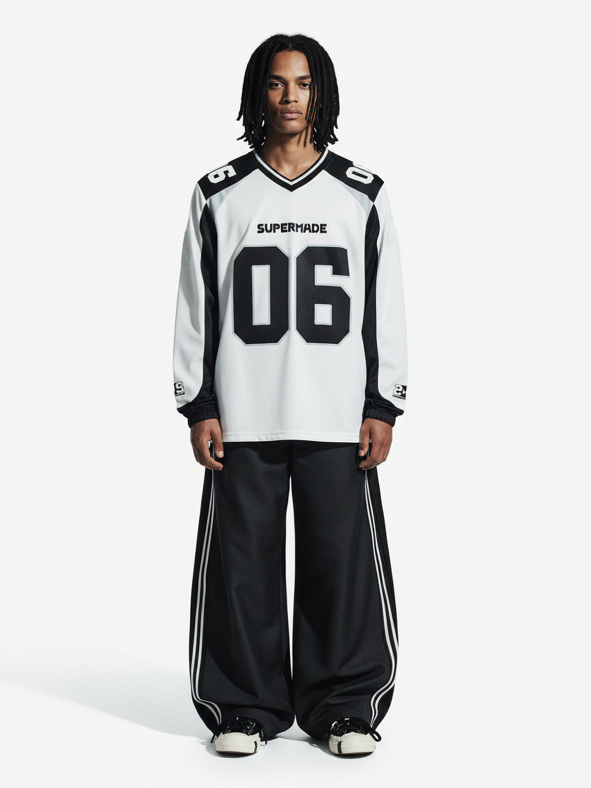 Digital Patchwork Jersey Long Sleeve T-Shirt 