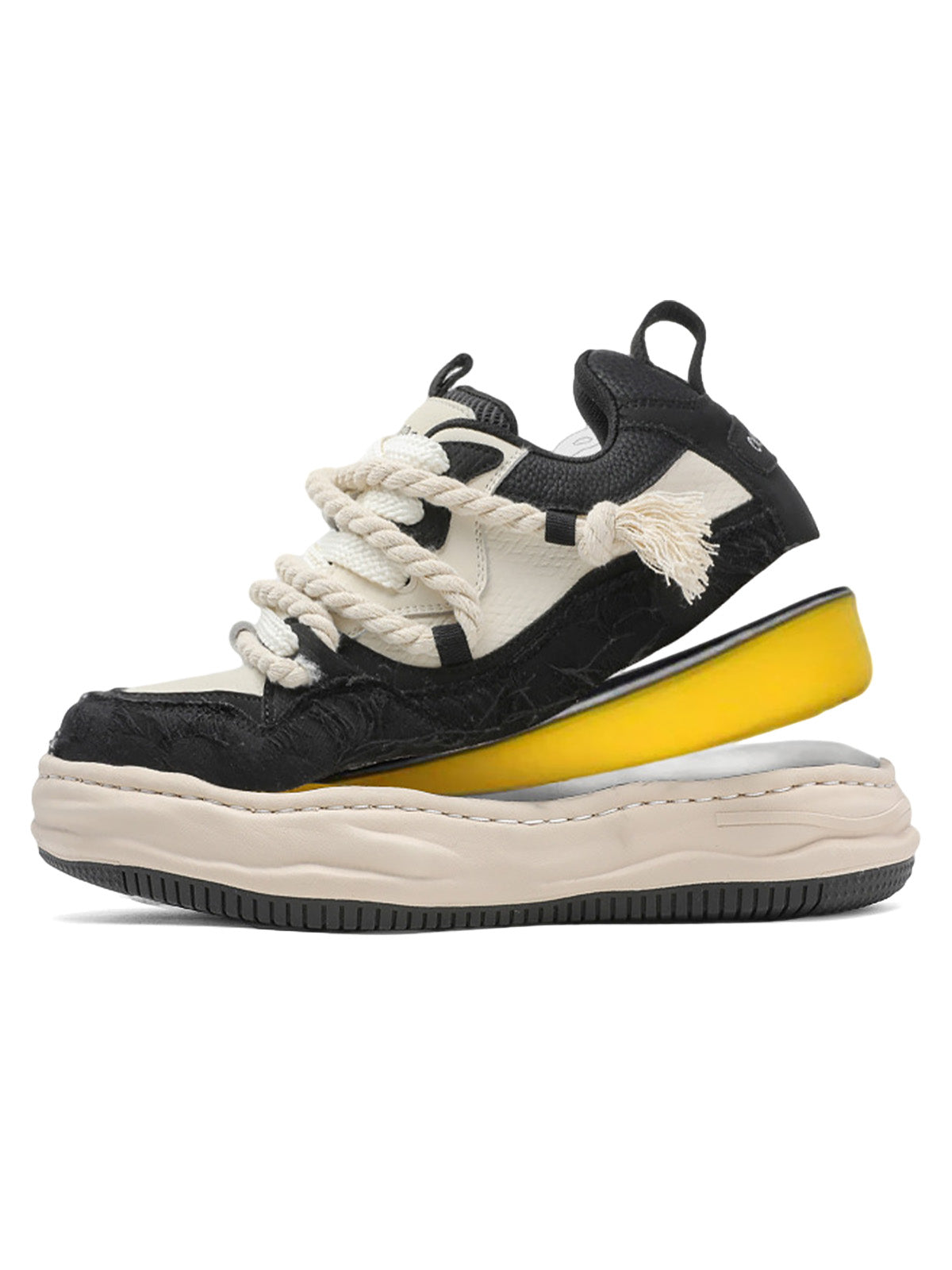 Rope Lace Platform Sneakers 