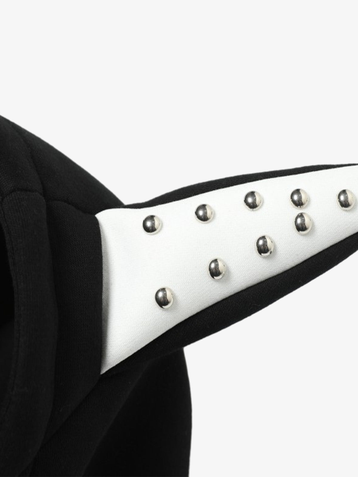 Stylish Studded Hoodie with Unique Cat Ear Design for Women 
