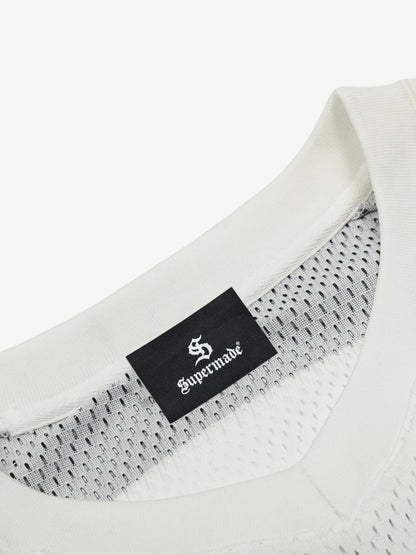 Sporty Mesh Jersey with Bold Number Design for Active Wear 