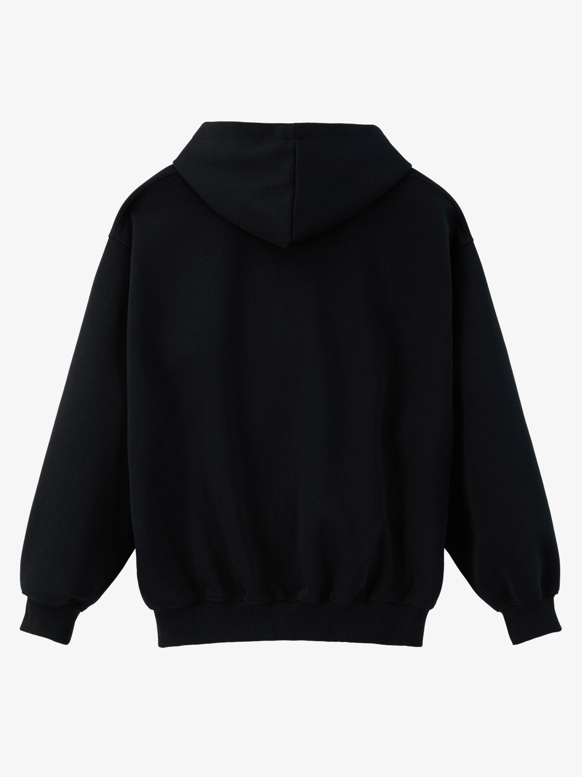 Gothic Letter Cross Embroidery Zip Up Hoodie and Sweatpants Set 