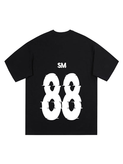 Original ”Trust is a Bullet“ Graphic Slogan T-Shirt 